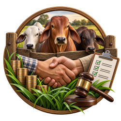 Logo de Mercado Ganadero del campo colombiano