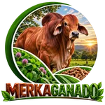 Logo oficial de MerkaGanado, plataforma de información ganadera y agropecuaria
