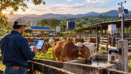 Tecnología, sensores e inteligencia artificial aplicada a una finca ganadera