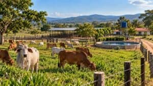 Manejo ganadero de una finca bovina colombiana